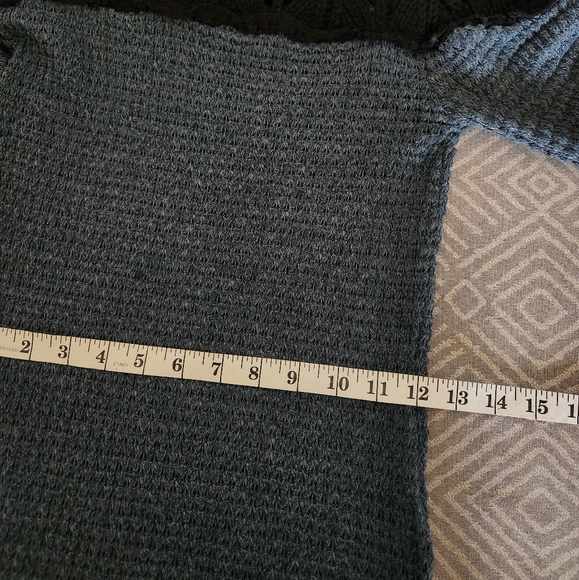 Free People Snowflake ColorBlocked Pointelle Sweater Size XS Women Cotton - Picture 12 of 12